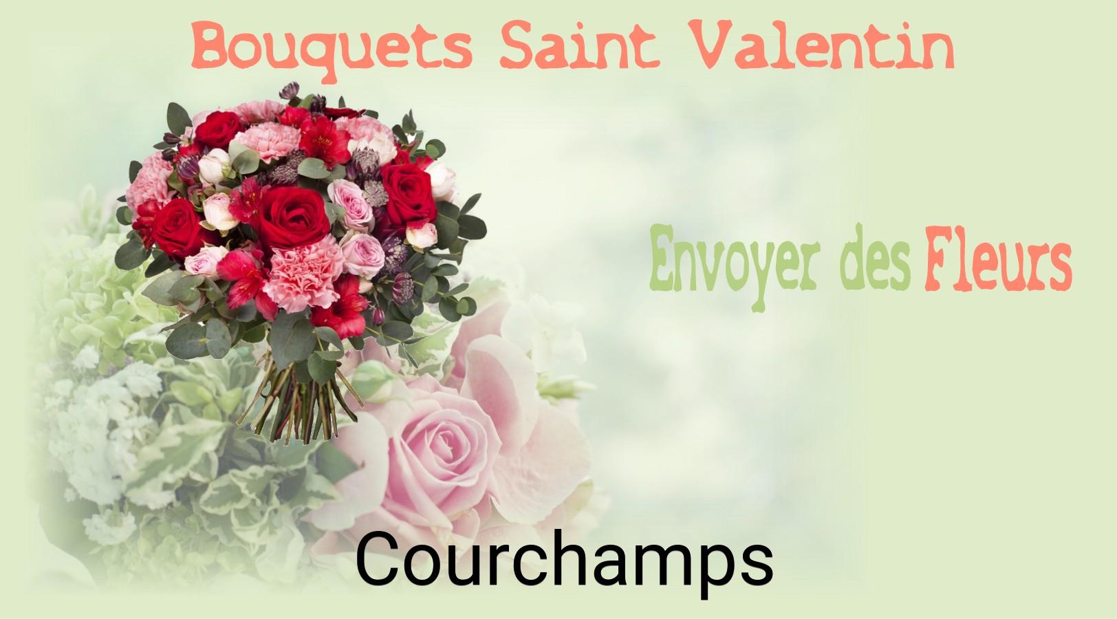 Roses de Saint-Valentin livrées à Courchamps